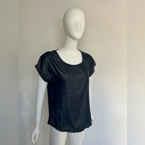 Anthropologie Dolan left coast collection women’s Velvet Blue top size XS - Picture 1 of 7